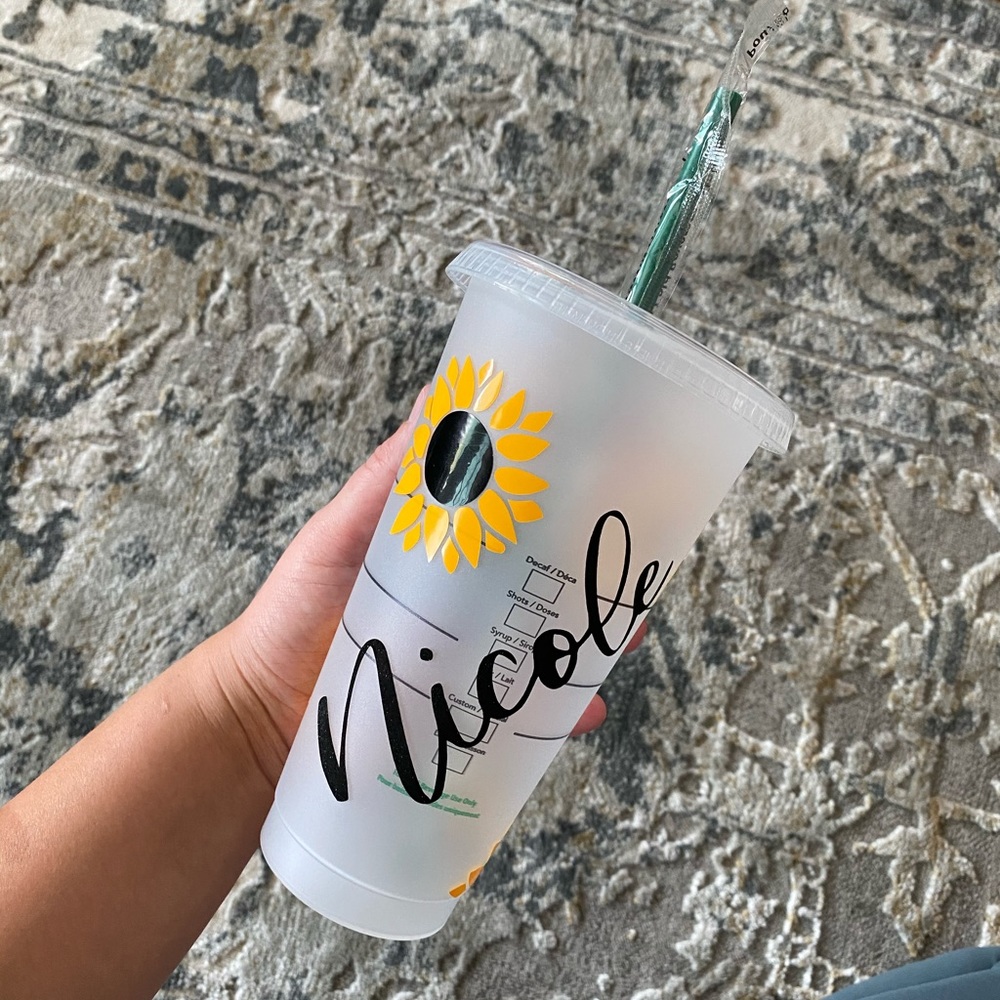 Starbucks sunflower cup - Picture 4 of 6